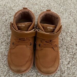 Stride rite toddler boy brown shoe